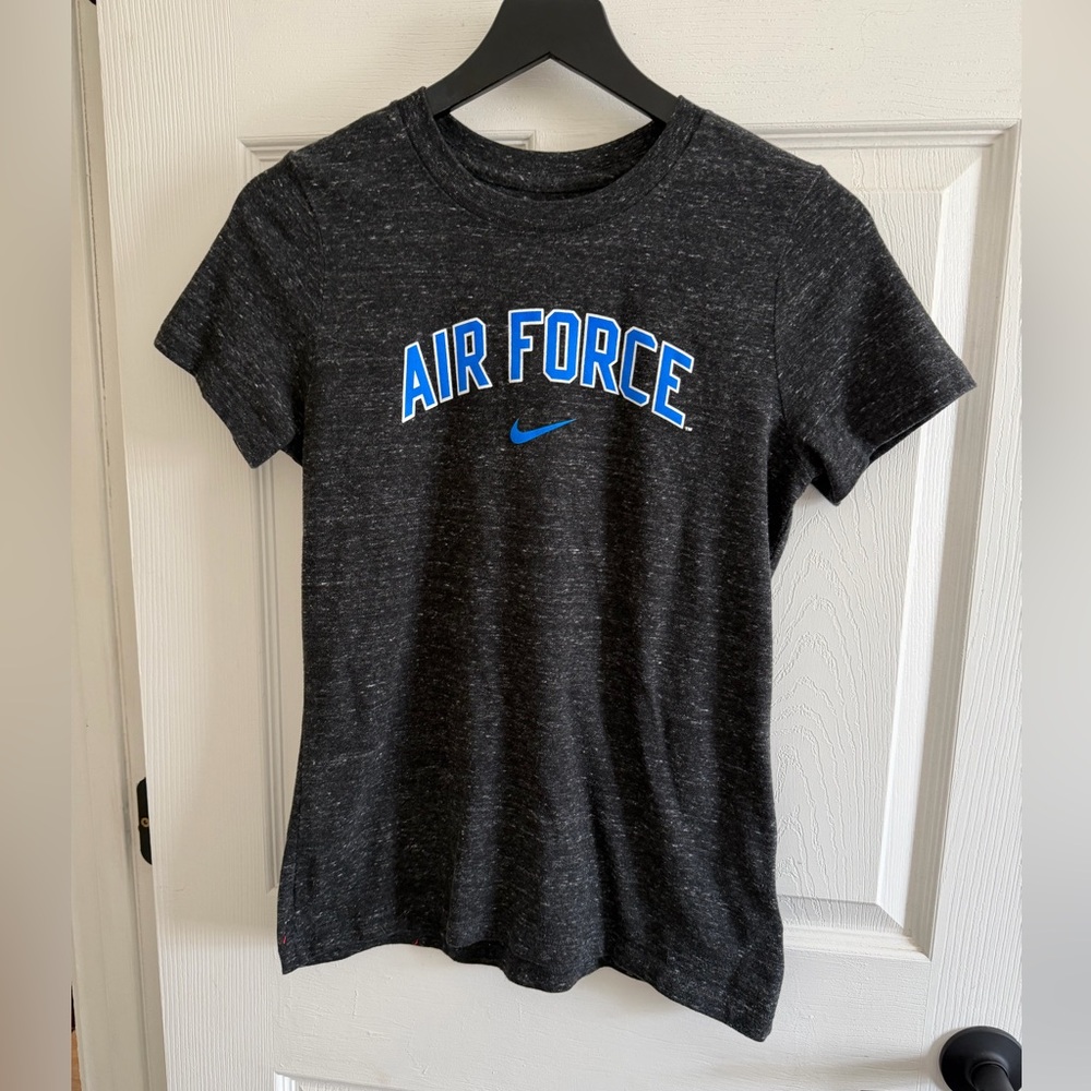 Nike Black and Blue Air Force Tee